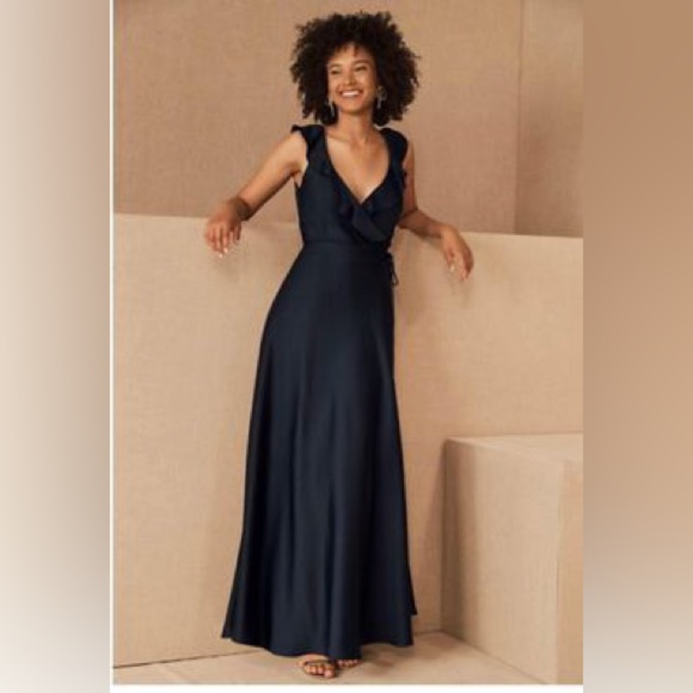 Long wrap dress in a size 8